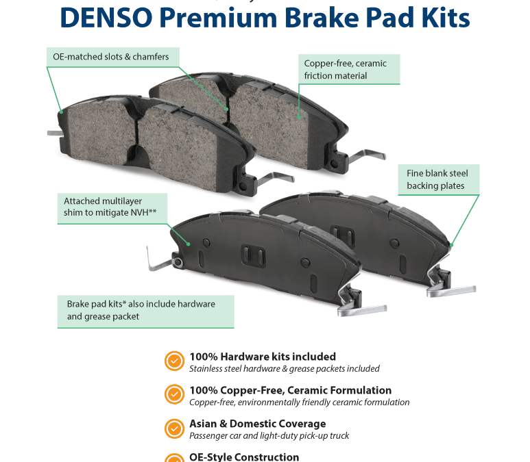 Brake Pad Kit Product Sheet